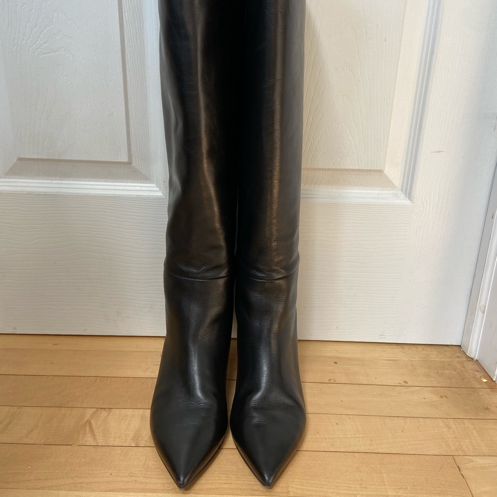 Jimmy Choo Leather Knee High Boots